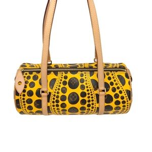 Louis Vuitton Yayoi Kusama Papillon Multicolor Infinity Dots Yellow Limited Ed